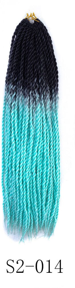 Hot sell afro kinky bulk senegalese hair extensions for braids and crochets senegalese twist briads