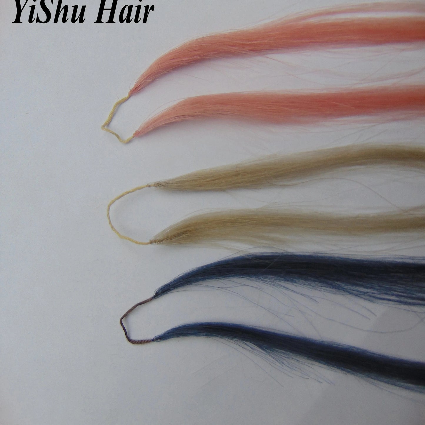 Hot sell and use virgin indian human hair with feather line hair extension popular in salon best quality