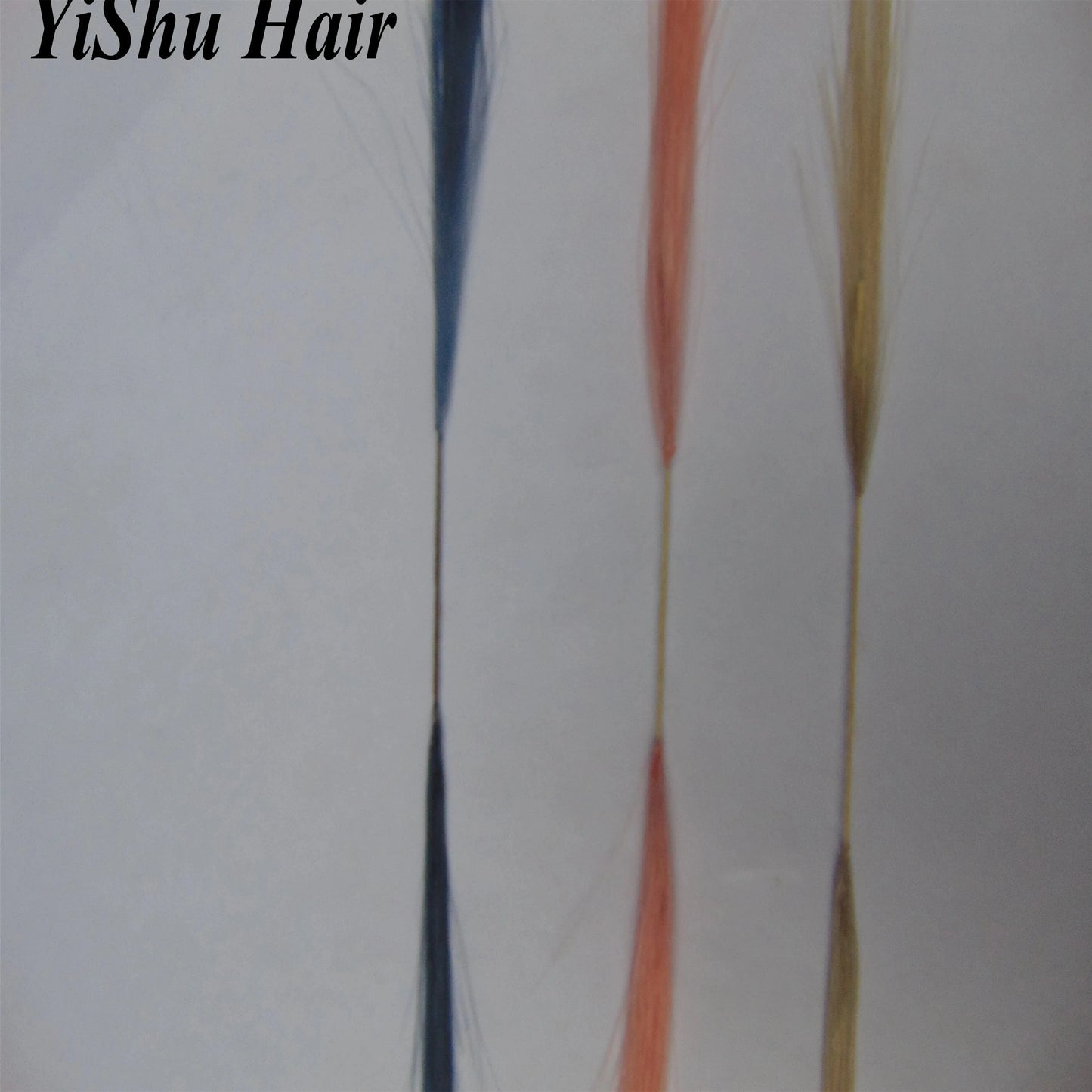Hot sell and use virgin indian human hair with feather line hair extension popular in salon best quality