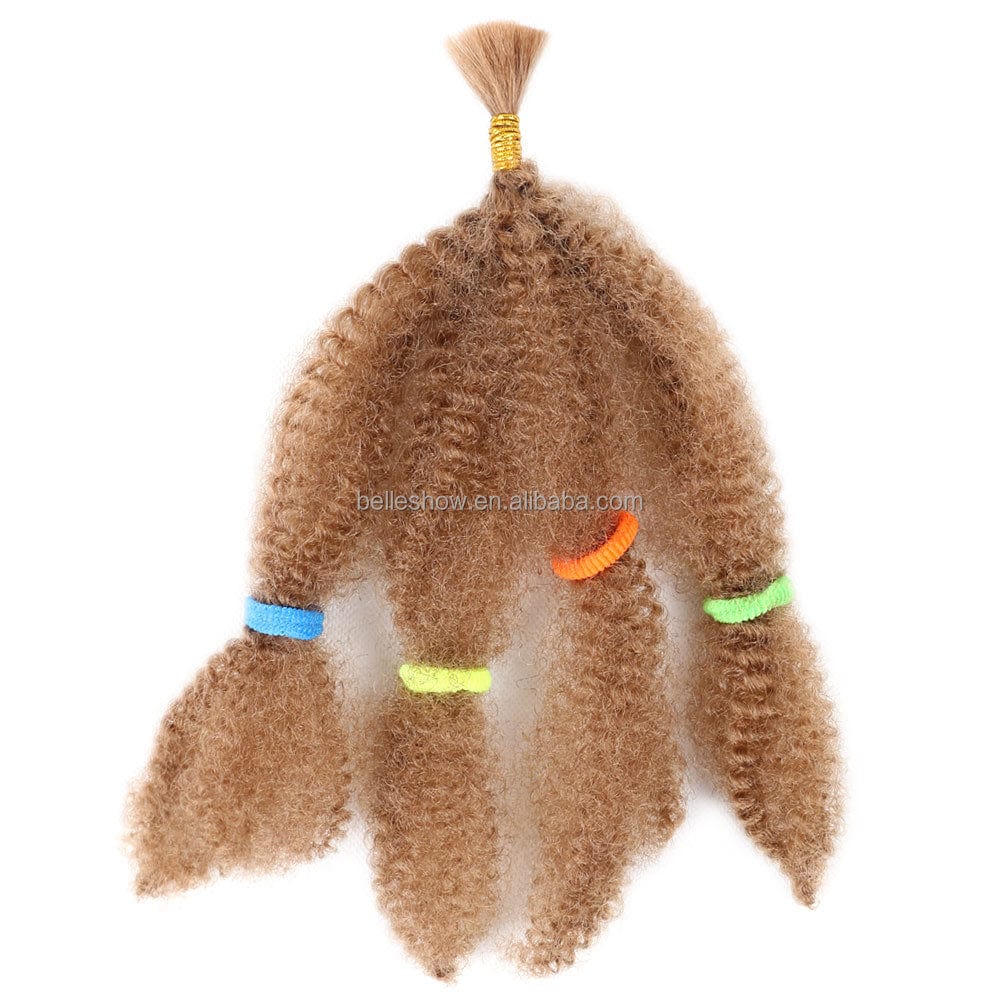 Hot sell Marley Afro Twist Synthetic Braiding HairSmall marley hair Afro Kinky Marley Braids