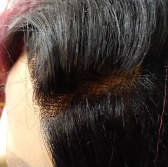 Hot Selling 99J Natural Black Ombre Color Wig Pre Plucked Virgin Human Hair Cuticle Aligned Lace Front Wigs