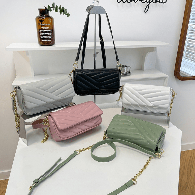 Hot selling cheap designer women purses chain crossbody bags handbags for women luxury