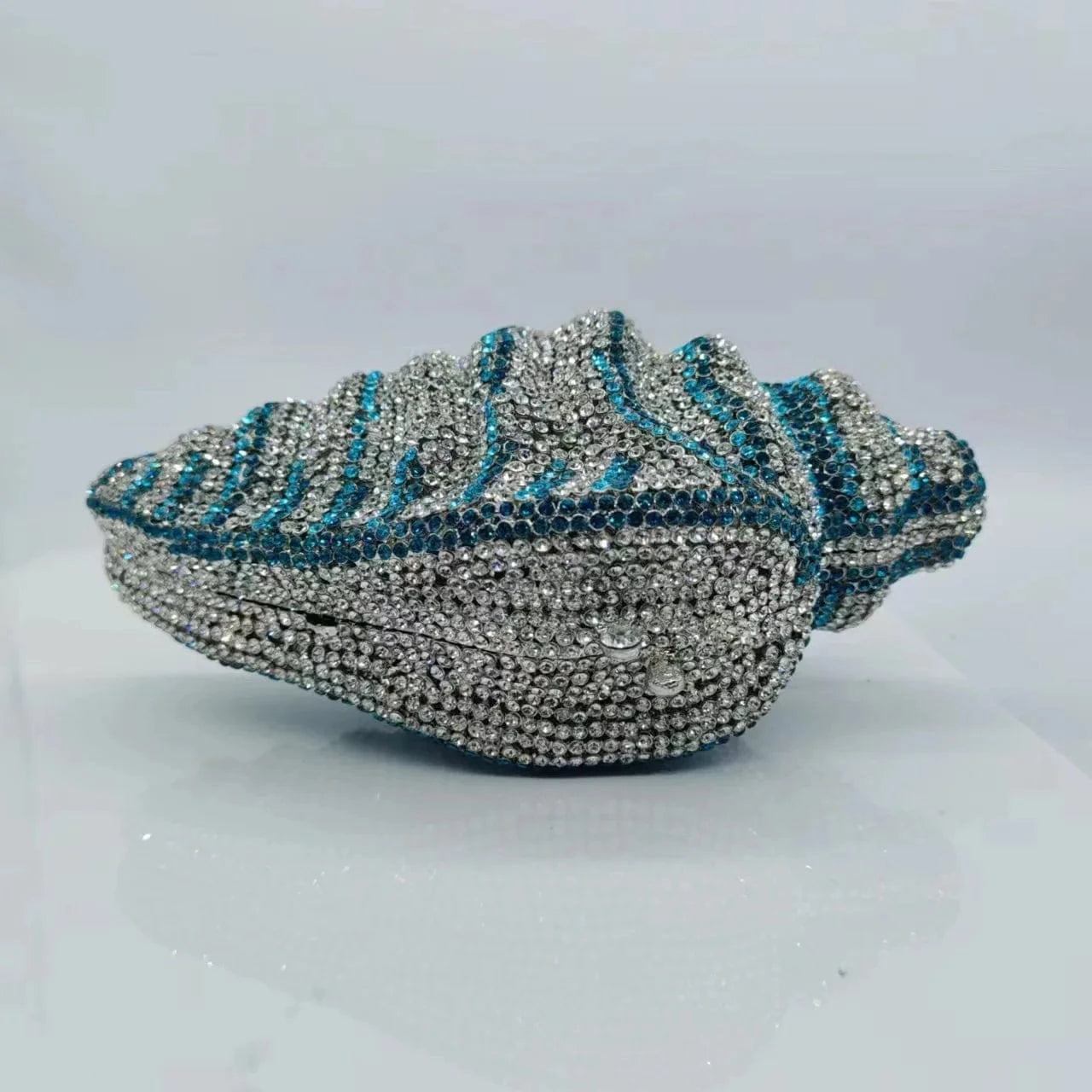 Hot Selling Design Conch Rhinestone Purse Shell Formal Clutch Bling Purse Rhinestone Handbag Rhinestone Purse Handbag Clutch