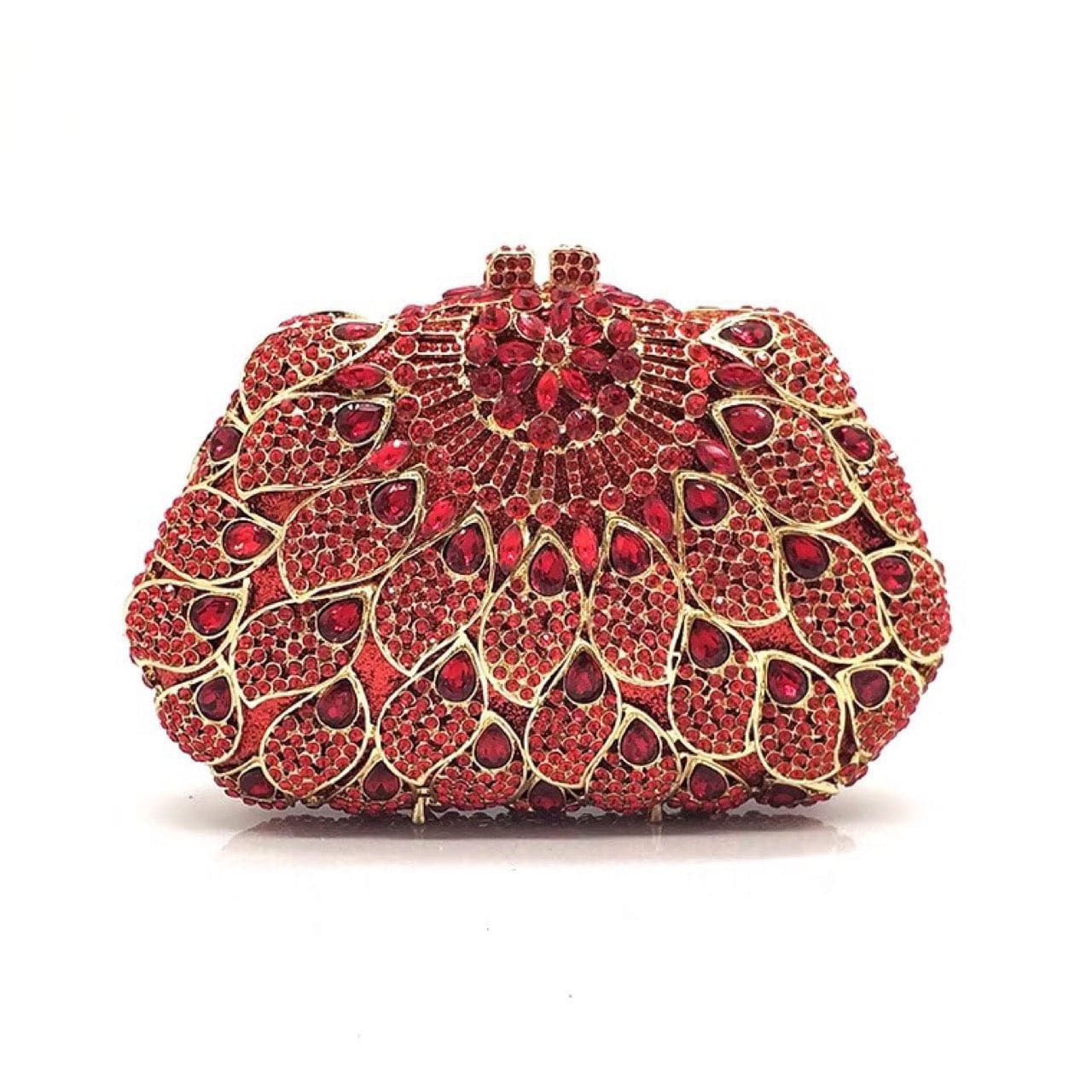 Hot Selling Glamorous Sparkling Rhinestone Clutches Bling Crystal Evening Party Clutch Handbag Purse for Women