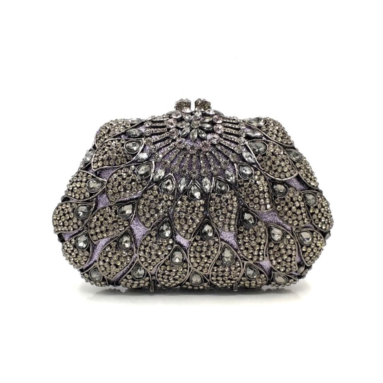 Hot Selling Glamorous Sparkling Rhinestone Clutches Bling Crystal Evening Party Clutch Handbag Purse for Women