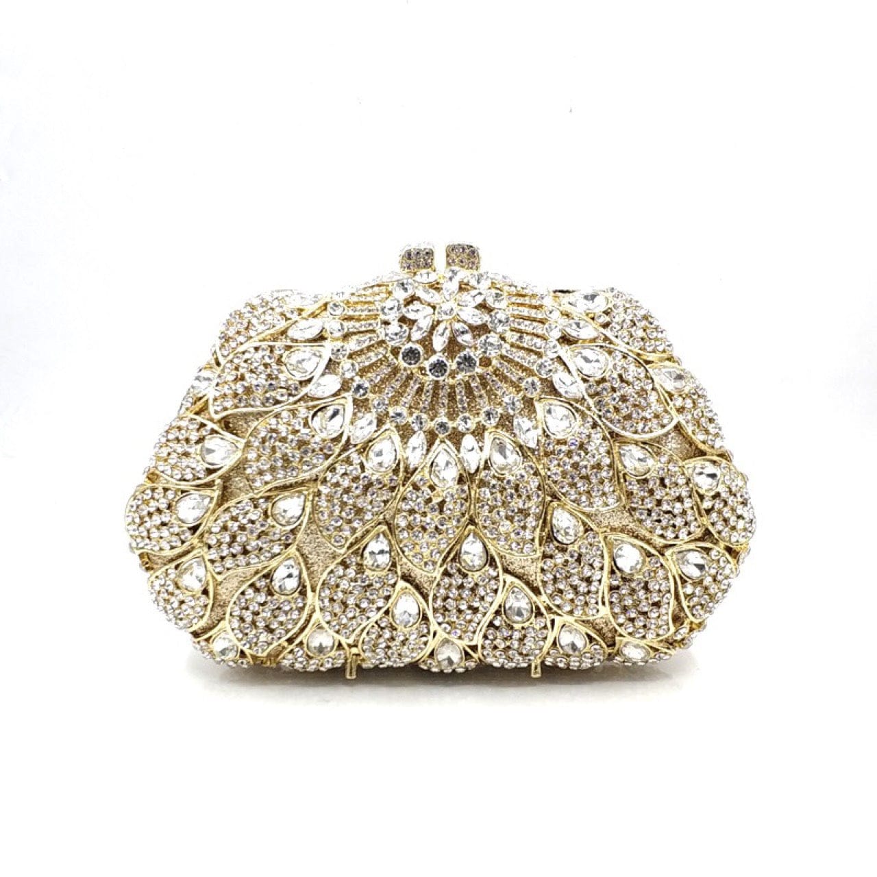 Hot Selling Glamorous Sparkling Rhinestone Clutches Bling Crystal Evening Party Clutch Handbag Purse for Women