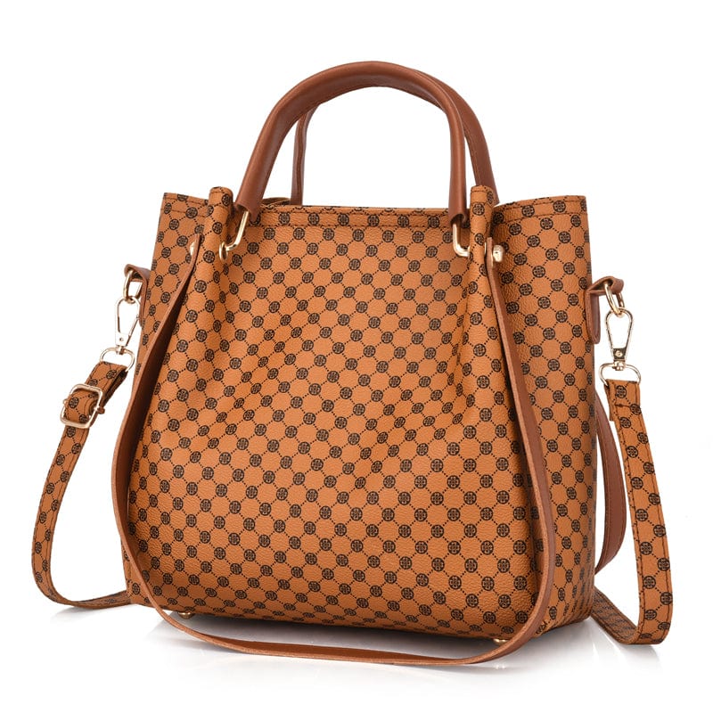 Hot Selling Luxury Women Shoulder Bag Large Capacity PU Leather Handbag Lady 4 Pieces One Set Crossbody Bags Designer Tote Bag