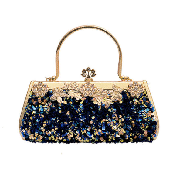 Hot Selling New Sequin Chain Shoulder Messenger Bag Rhinestone Evening Bag Clutch Dinner Bag For women