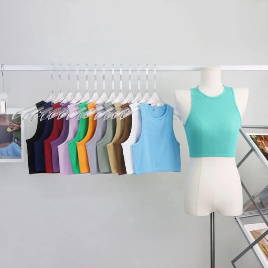 Hot Selling  Quik Drying Sleeveless Tank Tops For Woman