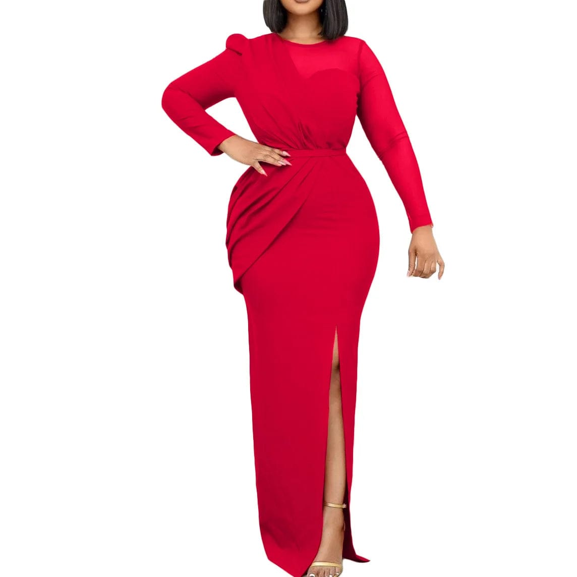 Hot Selling Season Elegant Plus Size Party Dress For Woman