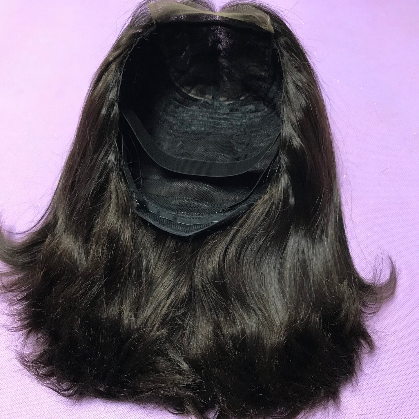 human hair 12 Inches / Black in stock 12 Inch Gradient Colorful Short Length Straight Bob Wigs virgin human hair Cosplay Daily Party Wigs for Women