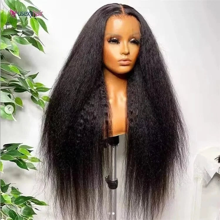 Human Hair HD 5x5 Lace Wigs Deep Curly Style Pre Plucked Lace Wig for Black Hot Selling 100 Brazilian Wig Human Hair