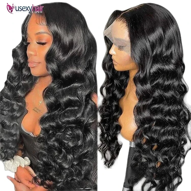 Human Hair HD 5x5 Lace Wigs Deep Curly Style Pre Plucked Lace Wig for Black Hot Selling 100 Brazilian Wig Human Hair