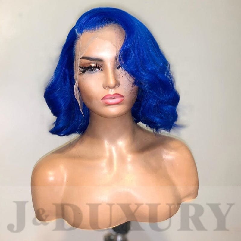 human hair lace front wig body wave 360 lace wigs for black women purple color hair wholesale HD transparent lace wigs