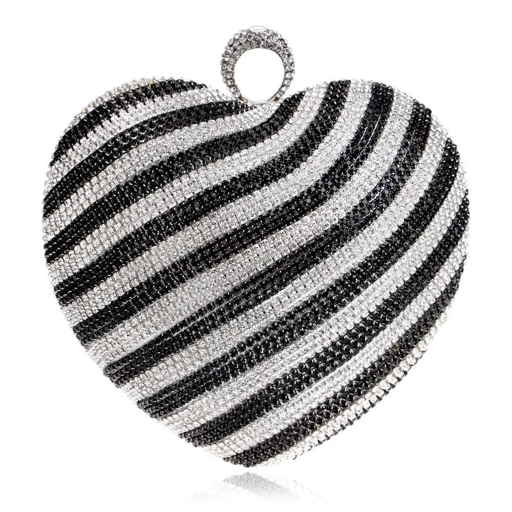 In 2022, the factory wholesale customized double-sided pearl heart pearl handbag party girl wedding bag bride evening bag