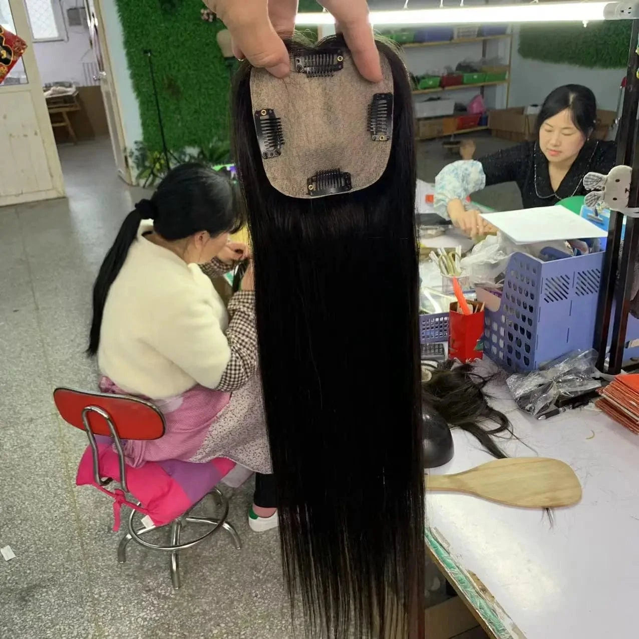 Inject Silk Base Closure Burmese Human Hair Silk Base Topper