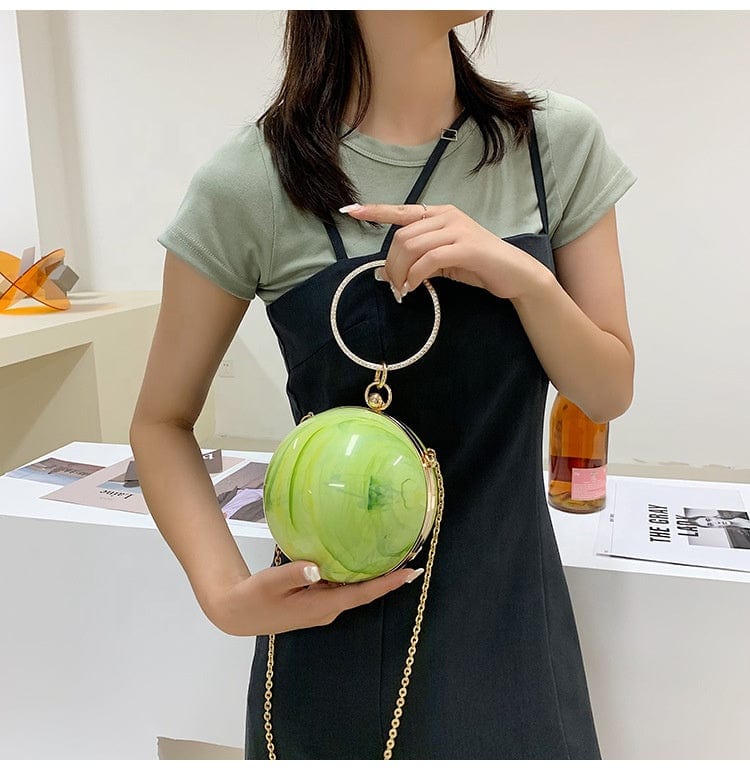 Ins Fashion Acrylic Evening Clutch Purses and Handbags Women Luxury Rhinestone Ladies Hand Bags 2022