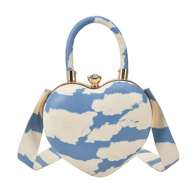 Ins Fashion Acrylic Heart Shaped Bags Purses 2022 Ladies Crossbody Purses and Handbags For Women Luxury