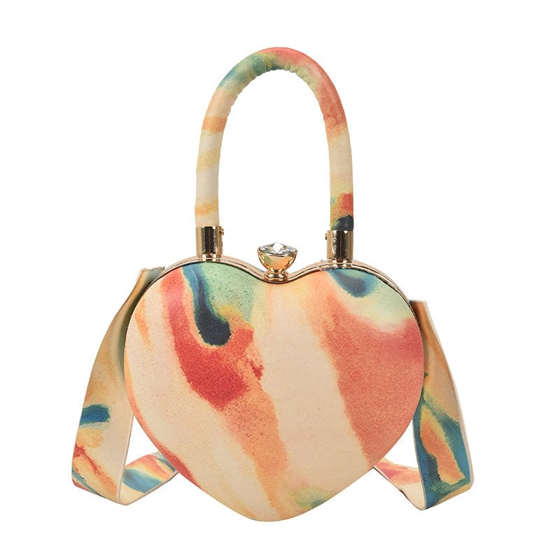 Ins Fashion Acrylic Heart Shaped Bags Purses 2022 Ladies Crossbody Purses and Handbags For Women Luxury