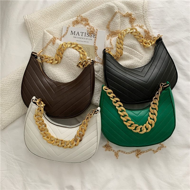 Ins Fashion Retro Chain Bags Women Handbags Ladies Shoulder 2022 Crossbody Purses and Handbags Women