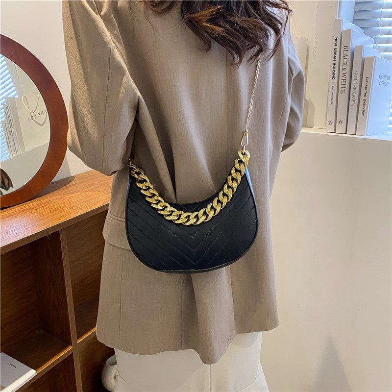 Ins Fashion Retro Chain Bags Women Handbags Ladies Shoulder 2022 Crossbody Purses and Handbags Women
