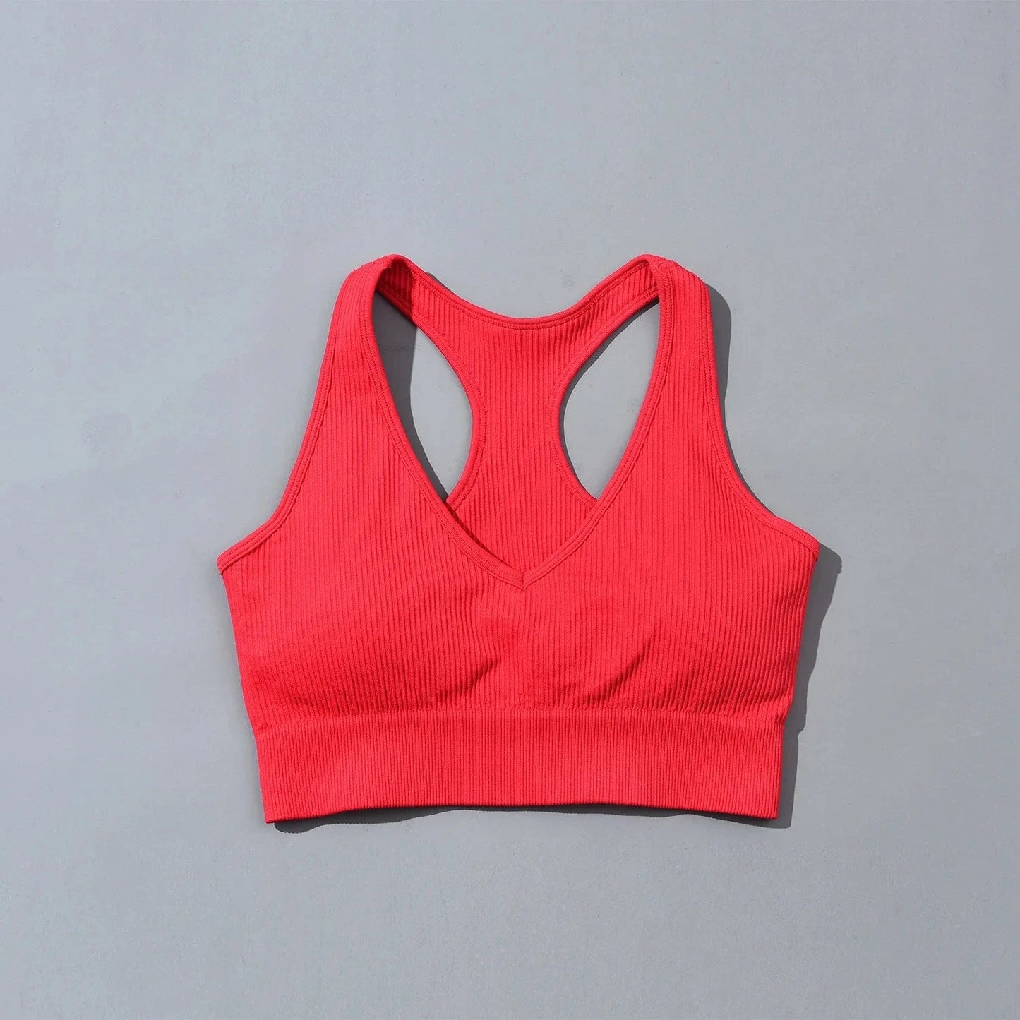 INS Hot Custom V Neck Bra Breathable Legging Set Gym Active Yoga Fitness Workout Seamless Women Sets