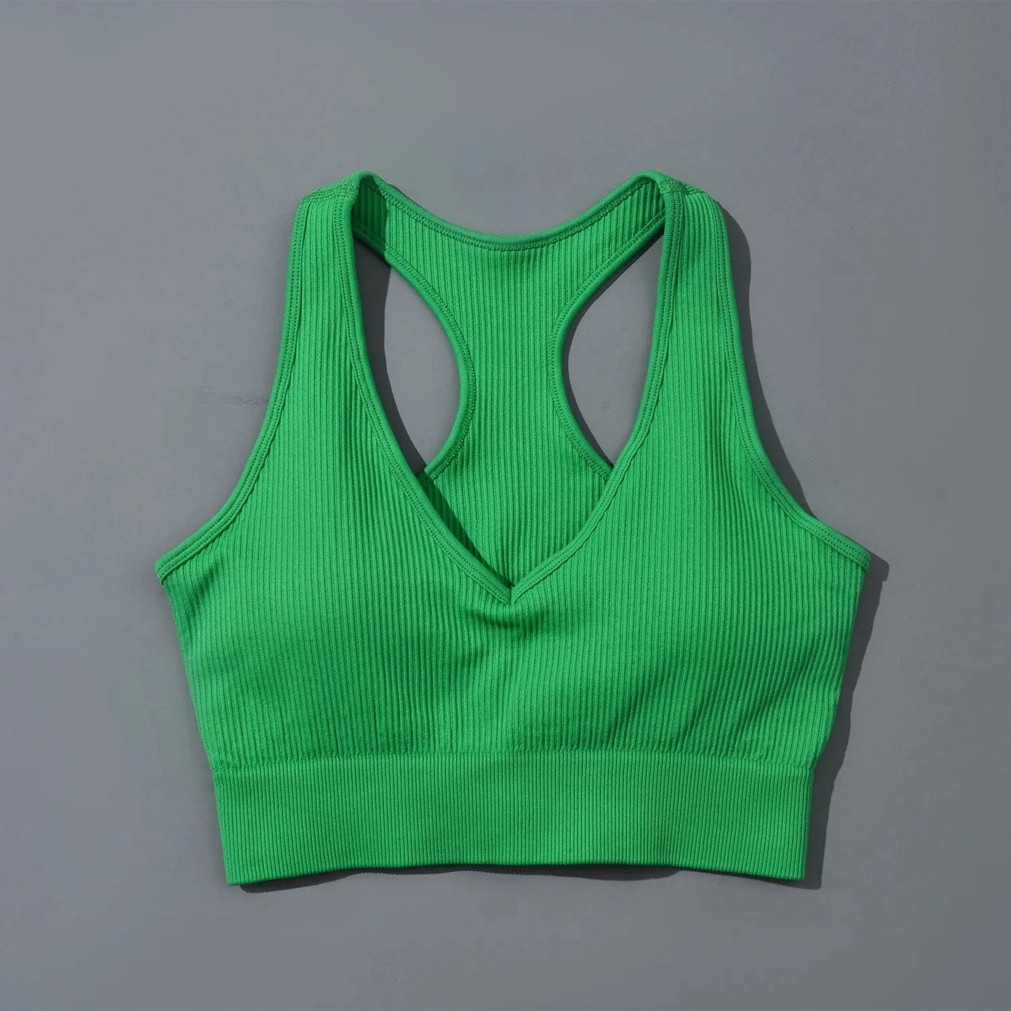 INS Hot Custom V Neck Bra Breathable Legging Set Gym Active Yoga Fitness Workout Seamless Women Sets