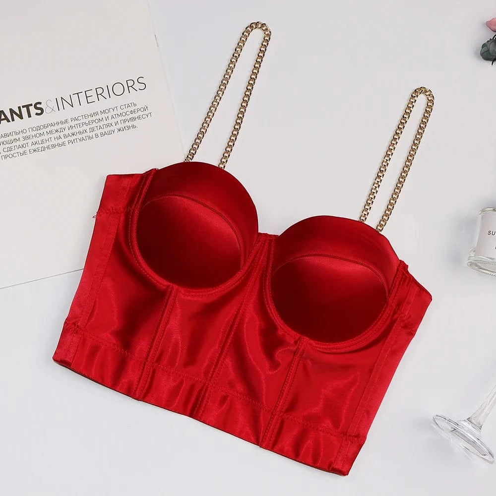 Ins Wholesale Shining Diamond Bra Underwear Women's Top Standard Womens Tops Knitted Women's Tops with Lace Non-woven Per Bag