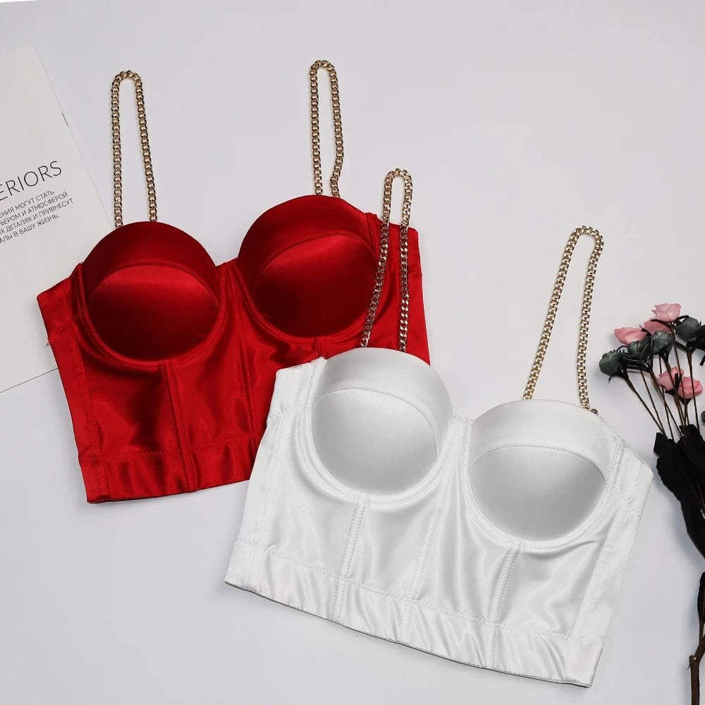 Ins Wholesale Shining Diamond Bra Underwear Women's Top Standard Womens Tops Knitted Women's Tops with Lace Non-woven Per Bag