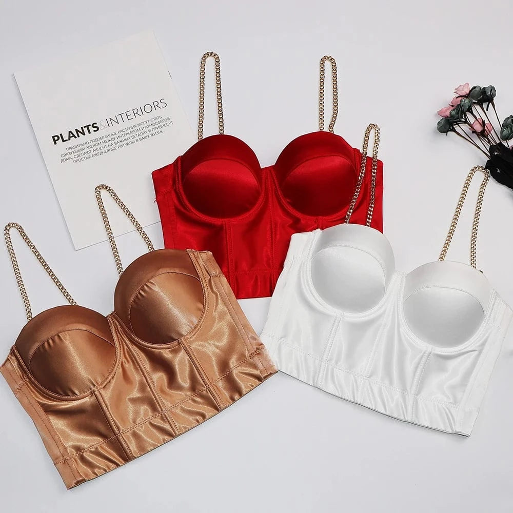 Ins Wholesale Shining Diamond Bra Underwear Women's Top Standard Womens Tops Knitted Women's Tops with Lace Non-woven Per Bag