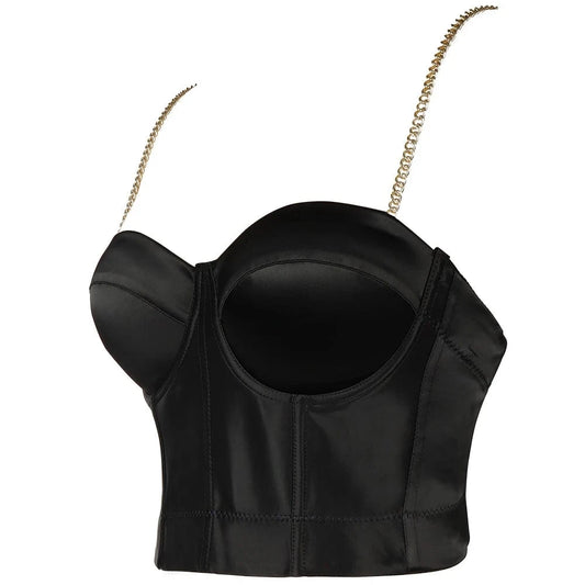 Ins Wholesale Shining Diamond Bra Underwear Women's Top Standard Womens Tops Knitted Women's Tops with Lace Non-woven Per Bag