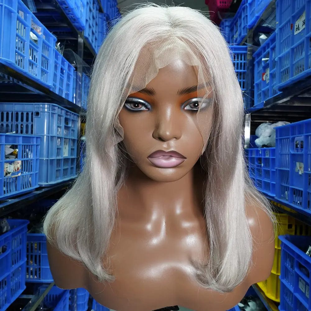 Invisible Swiss Lace 10a Pre Plucked Color Human Lace Wig