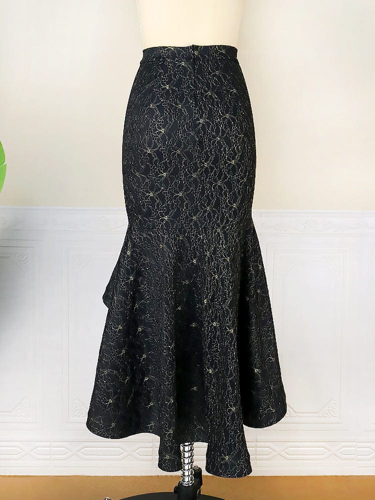J&H 2023 new arrivals hot sale 4xl plus size dress fashion latest design slim fit high quality tulle skirt for party wears