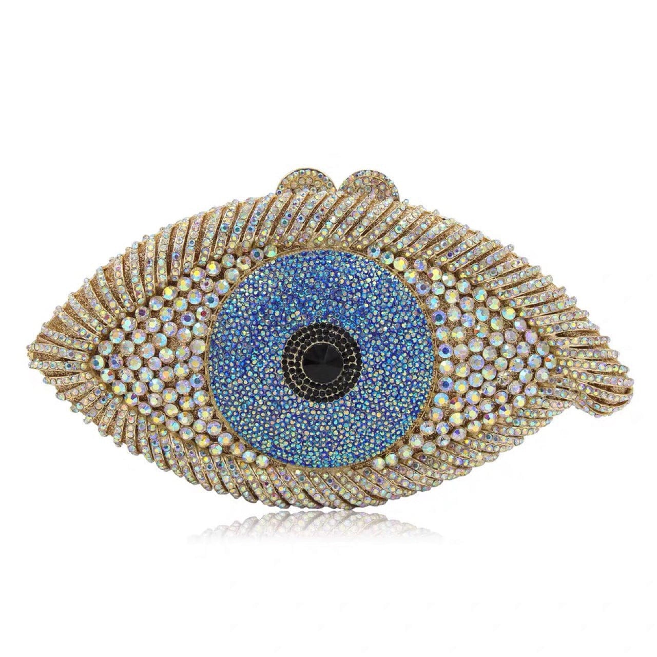 JANHE Sac a main femme Luxury Diamond Wedding Box Purses Bridal Handbags Crystal Cupcake Women Evening Bags Clutches