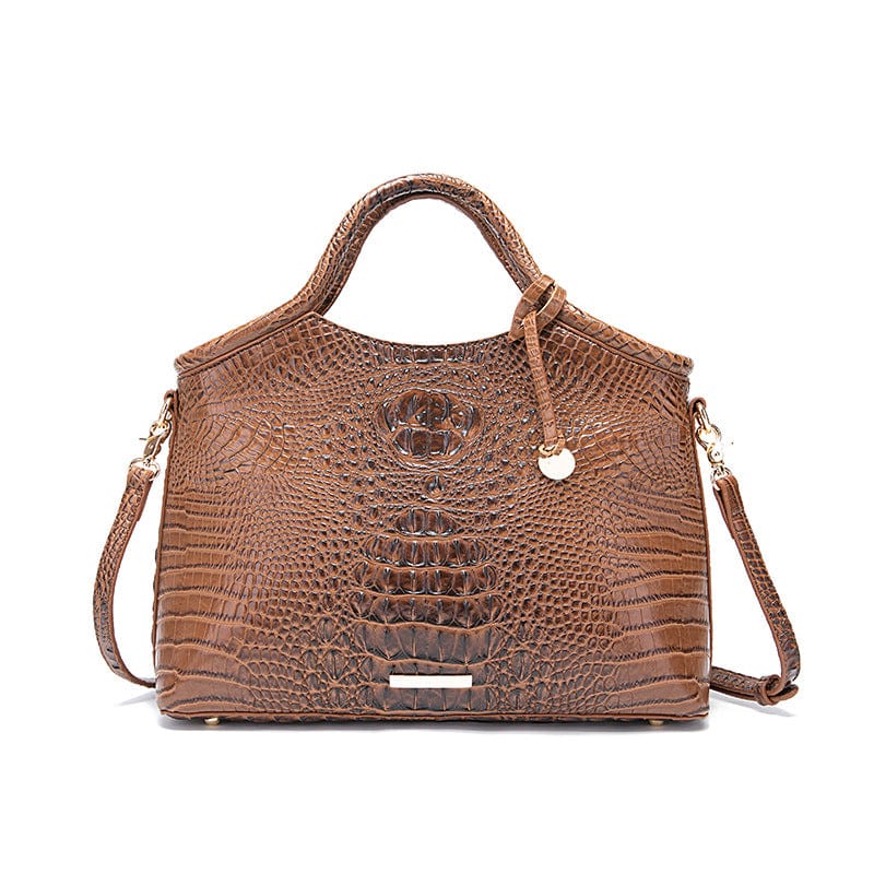 khaki Crocodile Brahman brand Amazon shopify hot selling designer handbags famous brands purses and handbags luxury women
