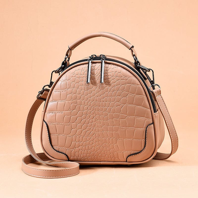 Khaki Factory wholesale new fashion crocodile-pattern large capacity cross body bag woman bags one-shoulder handbags 13173