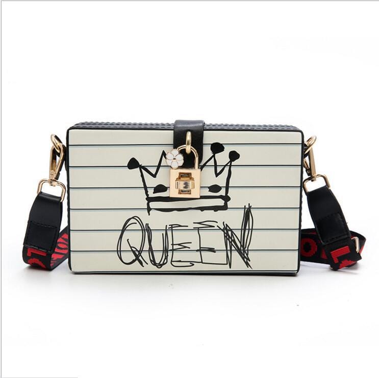 Korean Style Sling Bags Women Handbags Queen Square Ladies Shoulder Bags Cross Body Purses