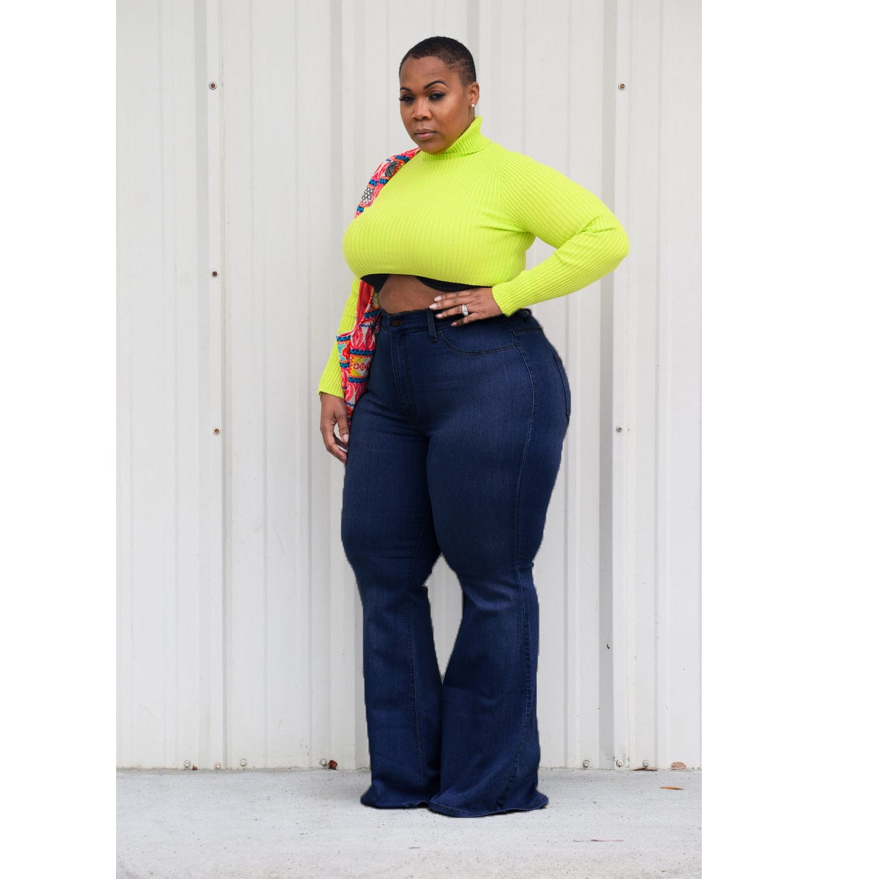 KX-2295 Factory wholesale blue jeggings jeans trousers flare denim pants slim fit high waist women plus size jeans