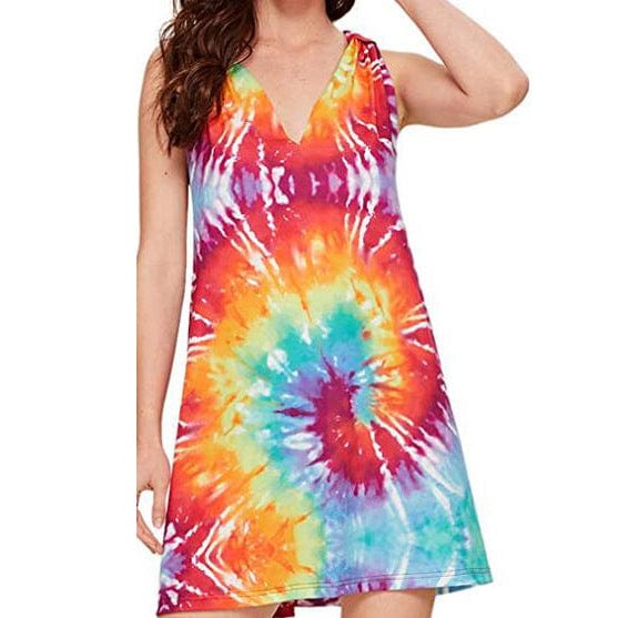 L / #11 Dropshipping Wholesale 2022 new arrivals women clothes crew neck tank top dress lady short sleeve sexy woman