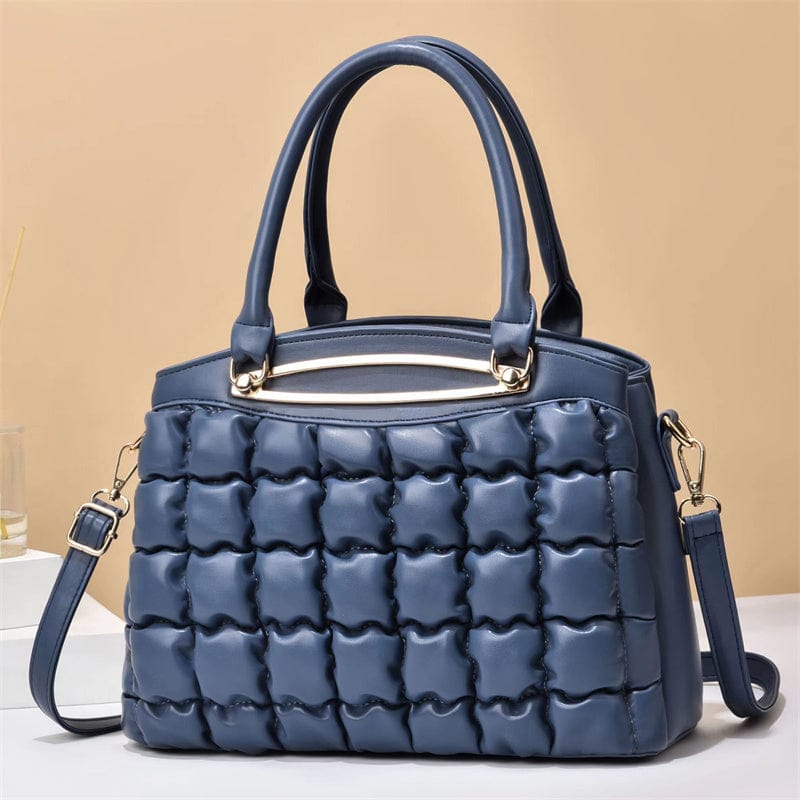 L / Blue 2022 trending hot selling party elegant and versatile styles ladies shoulder bag customization wholesale handbags