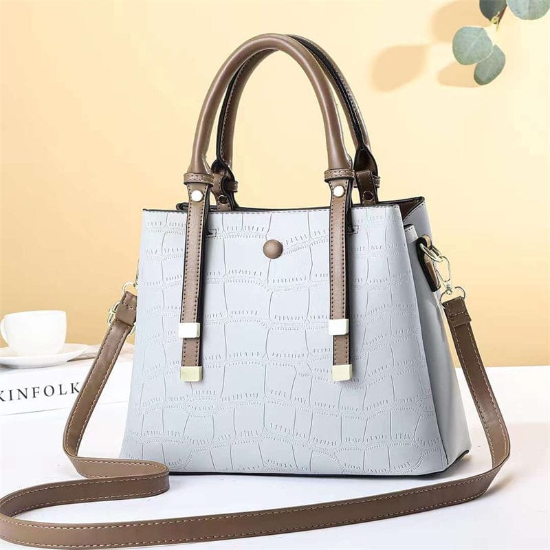 L / Gray stone pattern high quality party messenger bag large capacity luxury ladies shoulder bag fashion wholesale handbags
