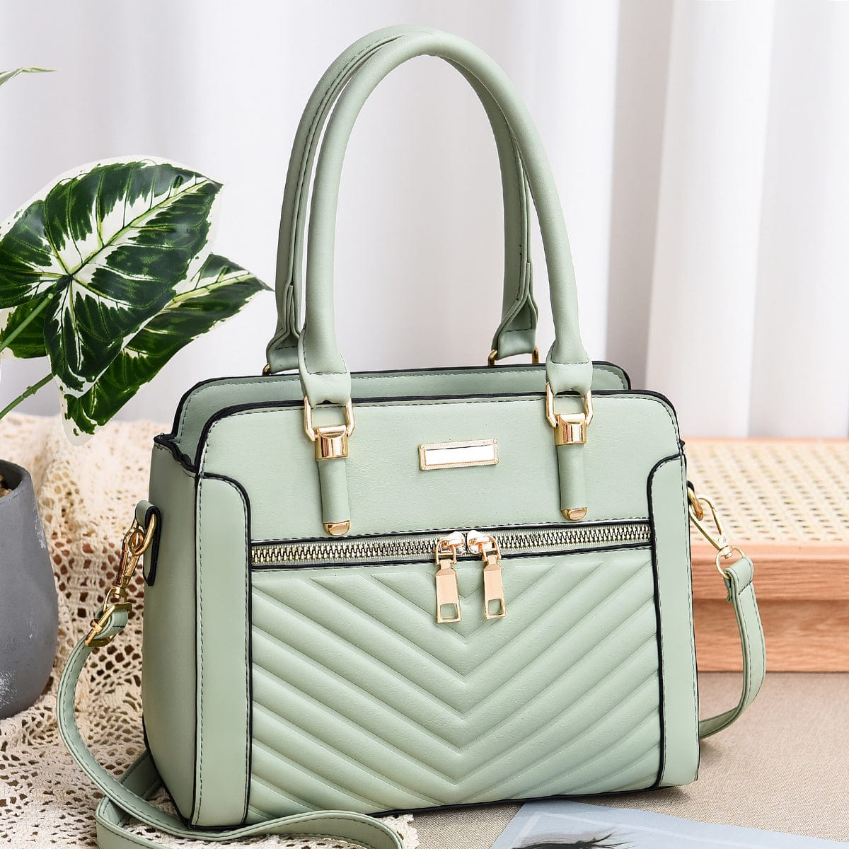 L / green 2022 Factory Wholesale New High Quality Ladies Bag Large Capacity Handbag Shoulder Bags Cross-body Women's Bag 13072