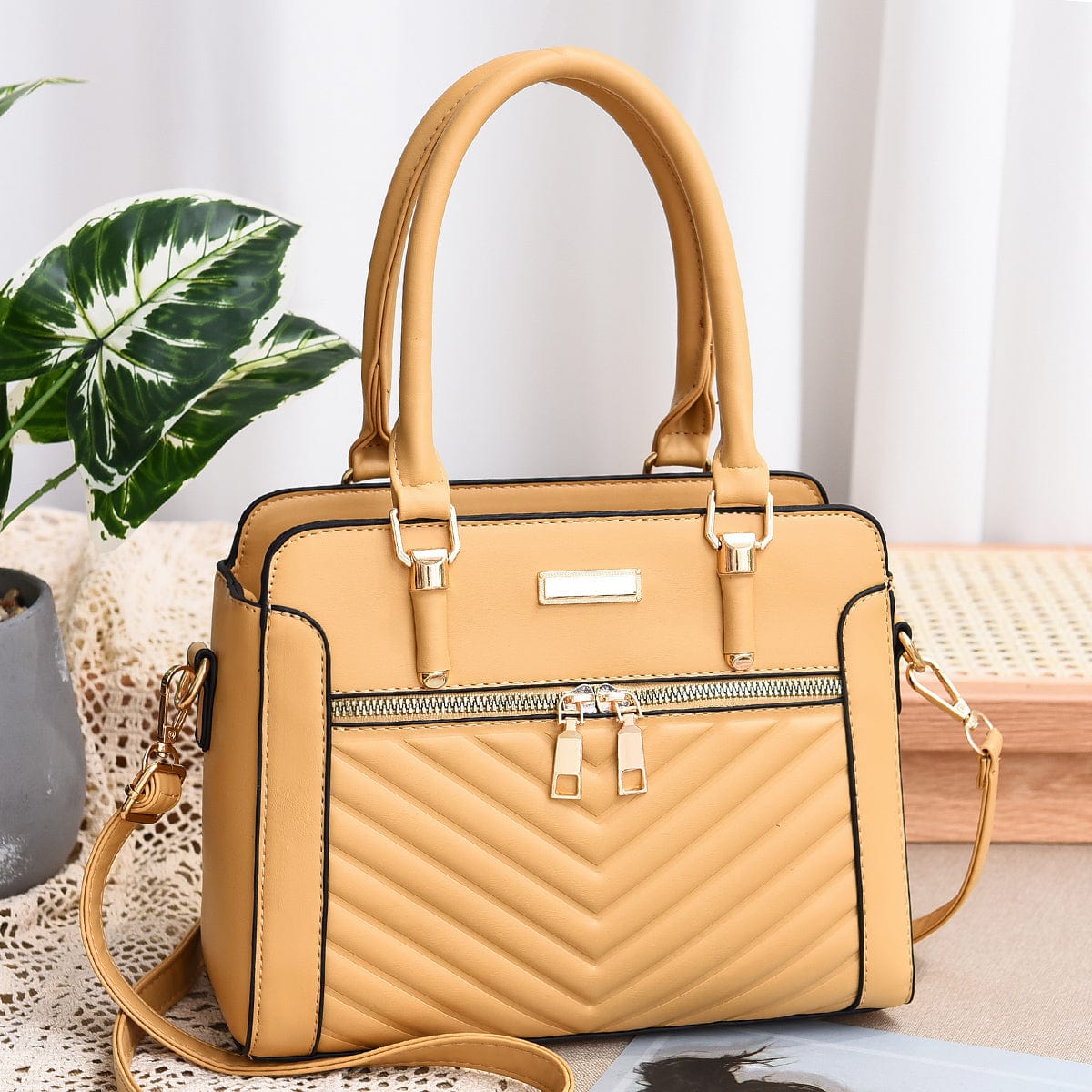 L / Yellow 2022 Factory Wholesale New High Quality Ladies Bag Large Capacity Handbag Shoulder Bags Cross-body Women's Bag 13072