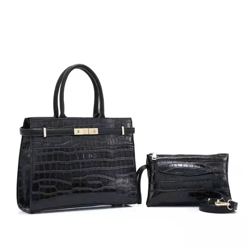L31*W10.5*H24CM / black EG292 Fashion style summer latest hand bag women branded handbag luxury