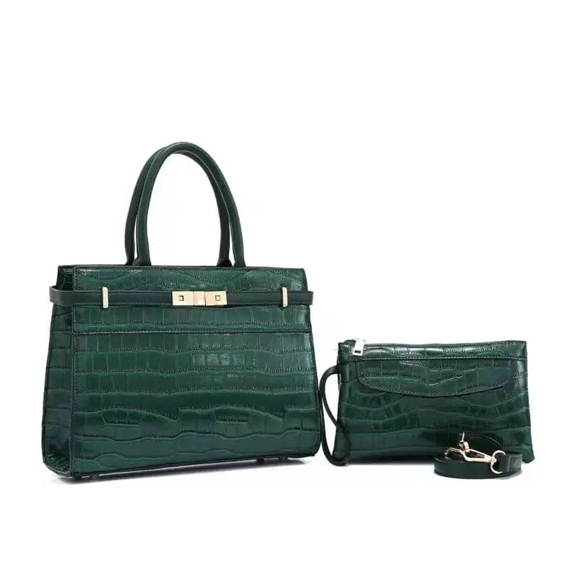 L31*W10.5*H24CM / green EG292 Fashion style summer latest hand bag women branded handbag luxury