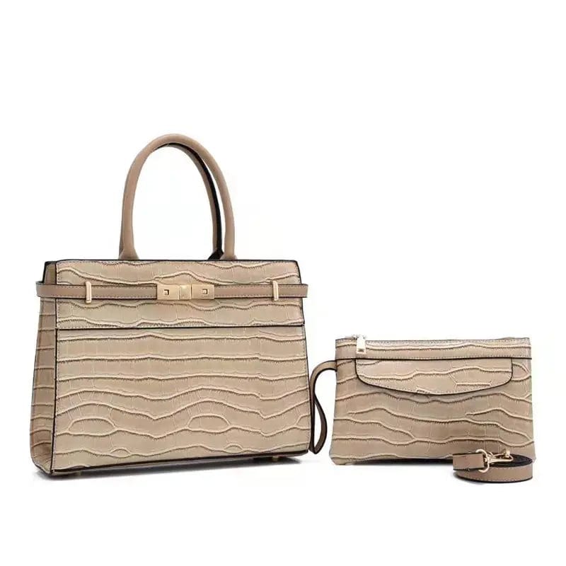 L31*W10.5*H24CM / Khaki EG292 Fashion style summer latest hand bag women branded handbag luxury