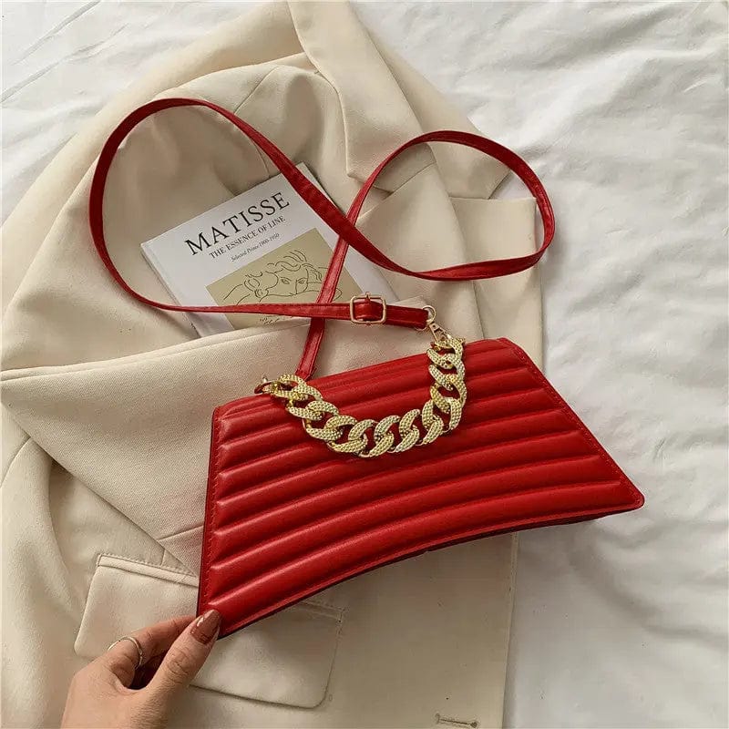 L537 Vintage Designer Handbags Purse Women Shoulder Crossbody Bags 2022 New Fashion Chain Totes Pleated Lady's Messenger Bag