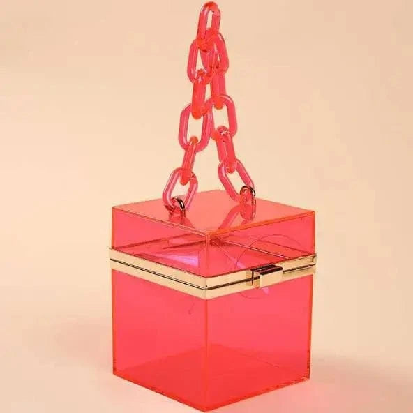 Ladies acrylic clutch evening bag  Acrylic Clutches and Purses  fashion luxury designer Hand bag for party