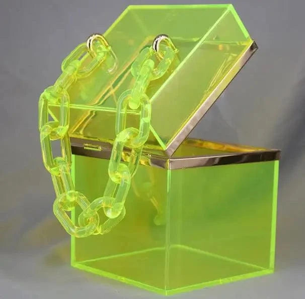 Ladies acrylic clutch evening bag  Acrylic Clutches and Purses  fashion luxury designer Hand bag for party