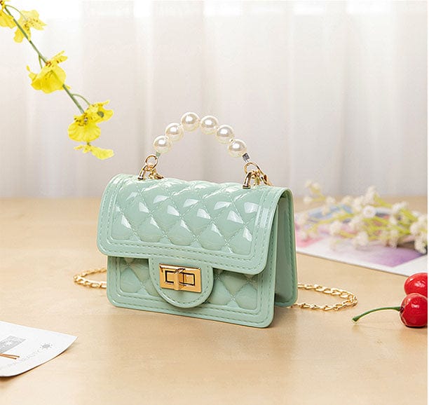 Ladies new pink red transparent colorful purses and bags mini handbag jelly shoulder bag bags for women girls